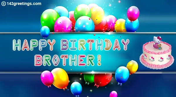 Birthday Wishes for Brother, Quotes & Messages