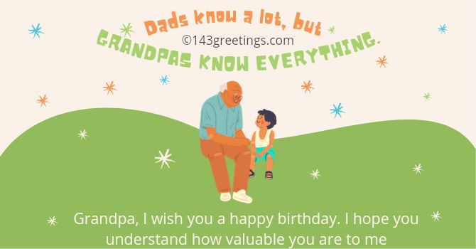 birthday wishes for grandfather