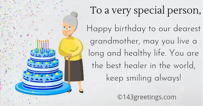 birthday wishes for grandmother