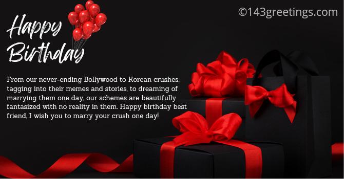 funny birthday paragraph for friends