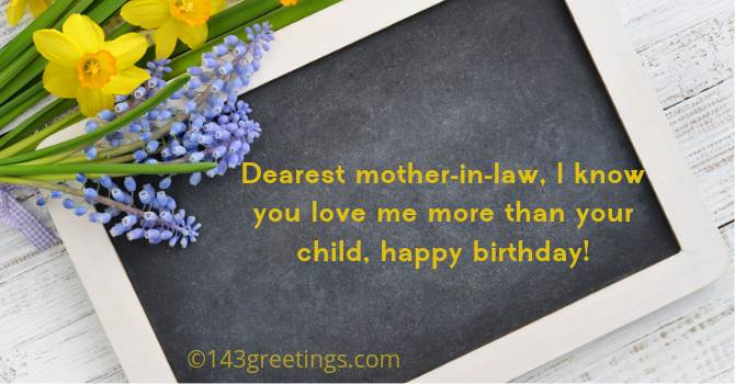 Funny Birthday Wishes For Mother-In-Law