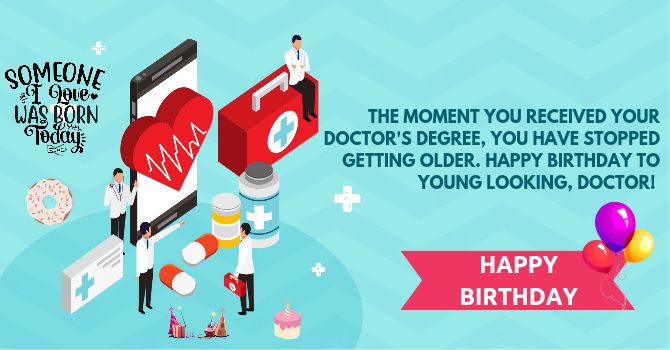 funny birthday wishes for doctor