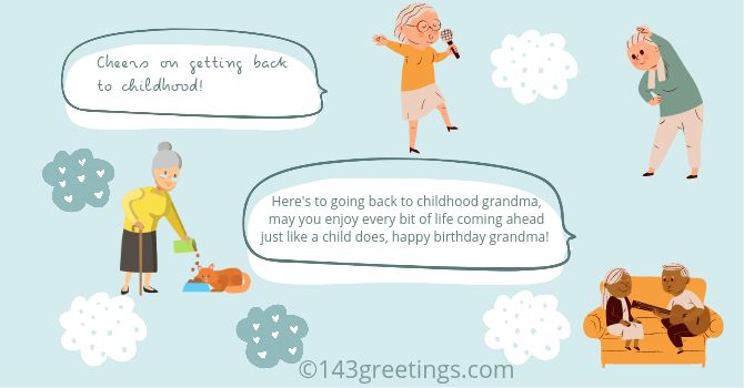 funny birthday wishes for grandmother