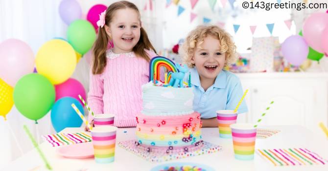 Happy Birthday Wishes for Kids