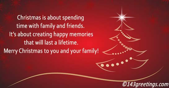 Free Christmas Cards, Greetings & eCards | 143 Greetings
