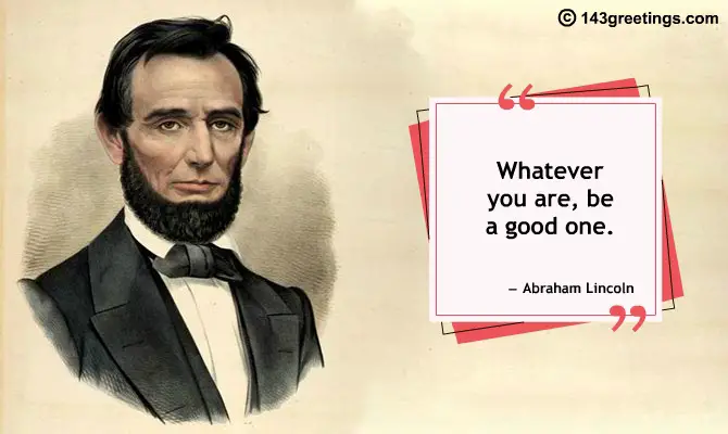 abraham lincoln quote