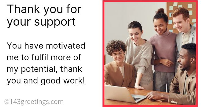 Appreciation Messages for Good Work