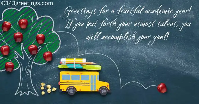 Back-to-School Wishes from Teachers