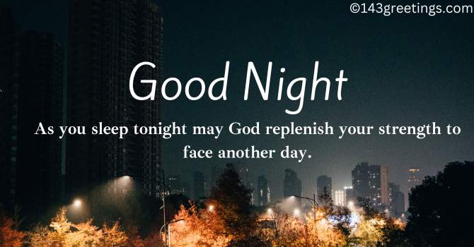 Biblical Good Night Messages