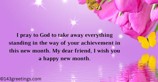 Happy New Month Wishes, Messages & Quotes | 143Greetings