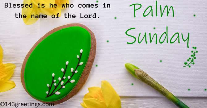 Blessed Palm Sunday Quotes