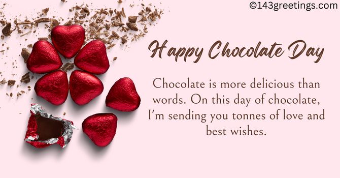 Chocolate Day Messages, Wishes, Quotes & WhatsApp Status