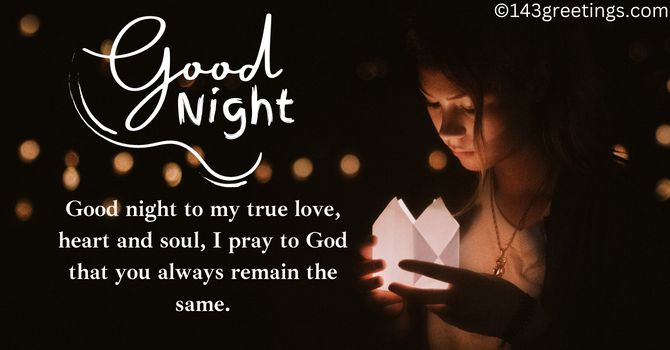 Christian Good Night Messages for Her