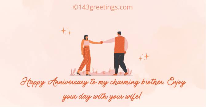 Christian Wedding Anniversary Wishes For Brother