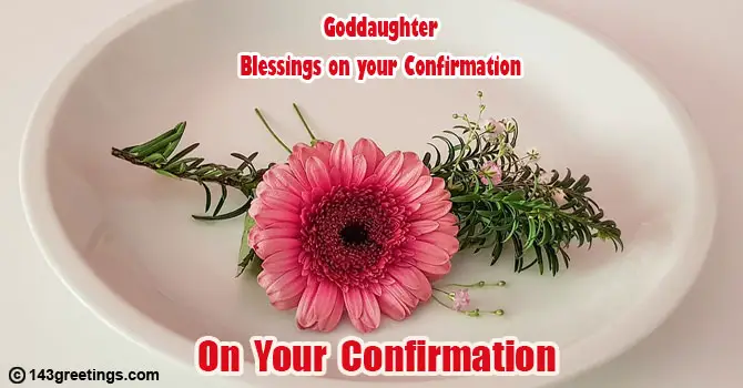 Confirmation Wishes for Goddaughter