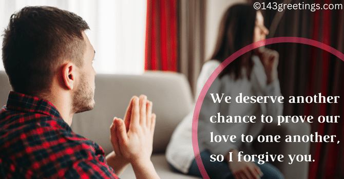 Forgiveness Message for Her