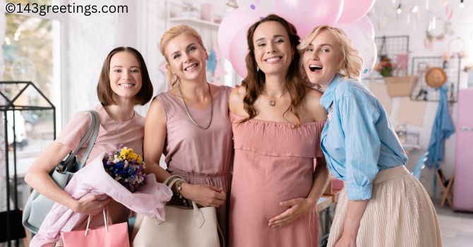 funny baby shower message to daughter