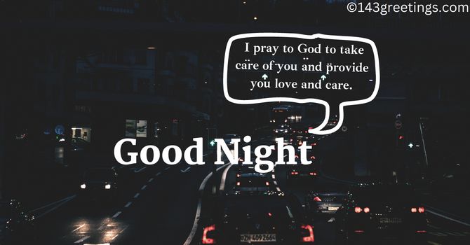 Godly Good Night Messages for Him