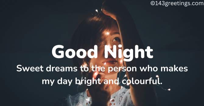 Good Night Messages for Someone Special