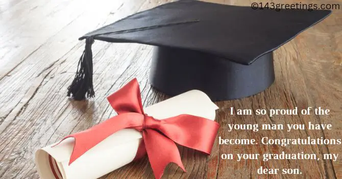 Graduation Wishes for Son To Write in Card | 143Greetings