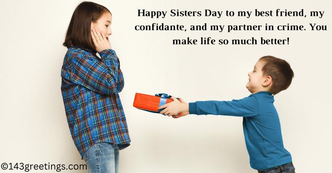 Happy Sisters Day Wishes