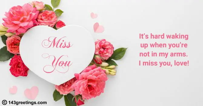 i miss you messages for lover