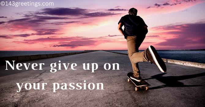 Never Give Up Quotes in English