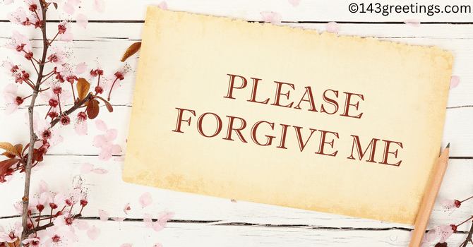 New Year Forgiveness Messages