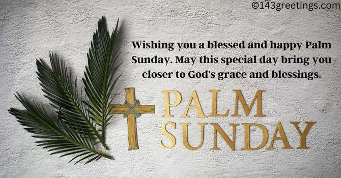 Palm Sunday Wishes