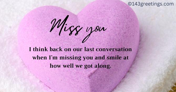 Romantic Miss You Messages