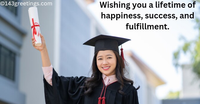 Short Message for Daughter on her Graduation