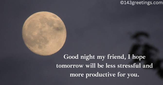 Spiritual Good Night Messages for Friends