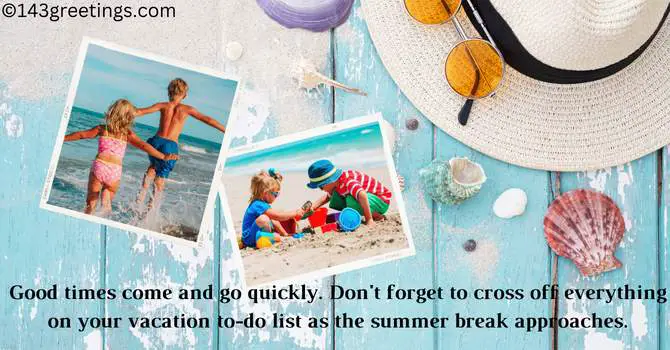 Summer Vacation Wishes