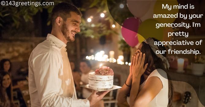 Thank You Messages for Birthday Surprise