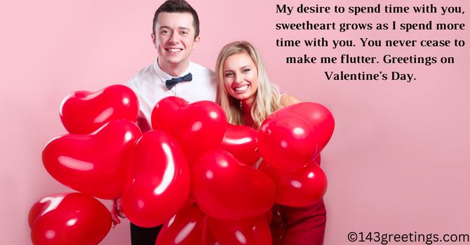 Flirty Valentine’s Day Wishes for Boyfriend