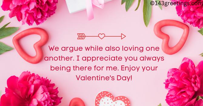 Valentine's Wishes for Your Sister