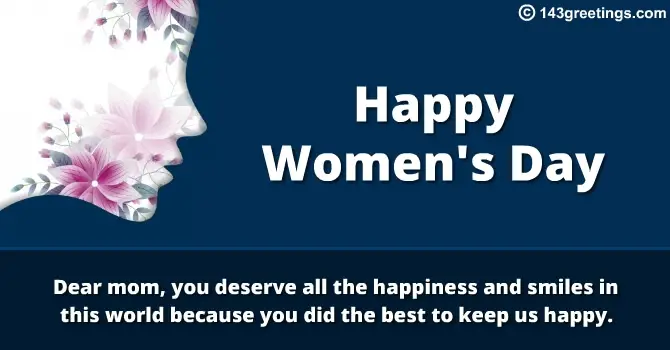 Women’s Day Wishes for Mom